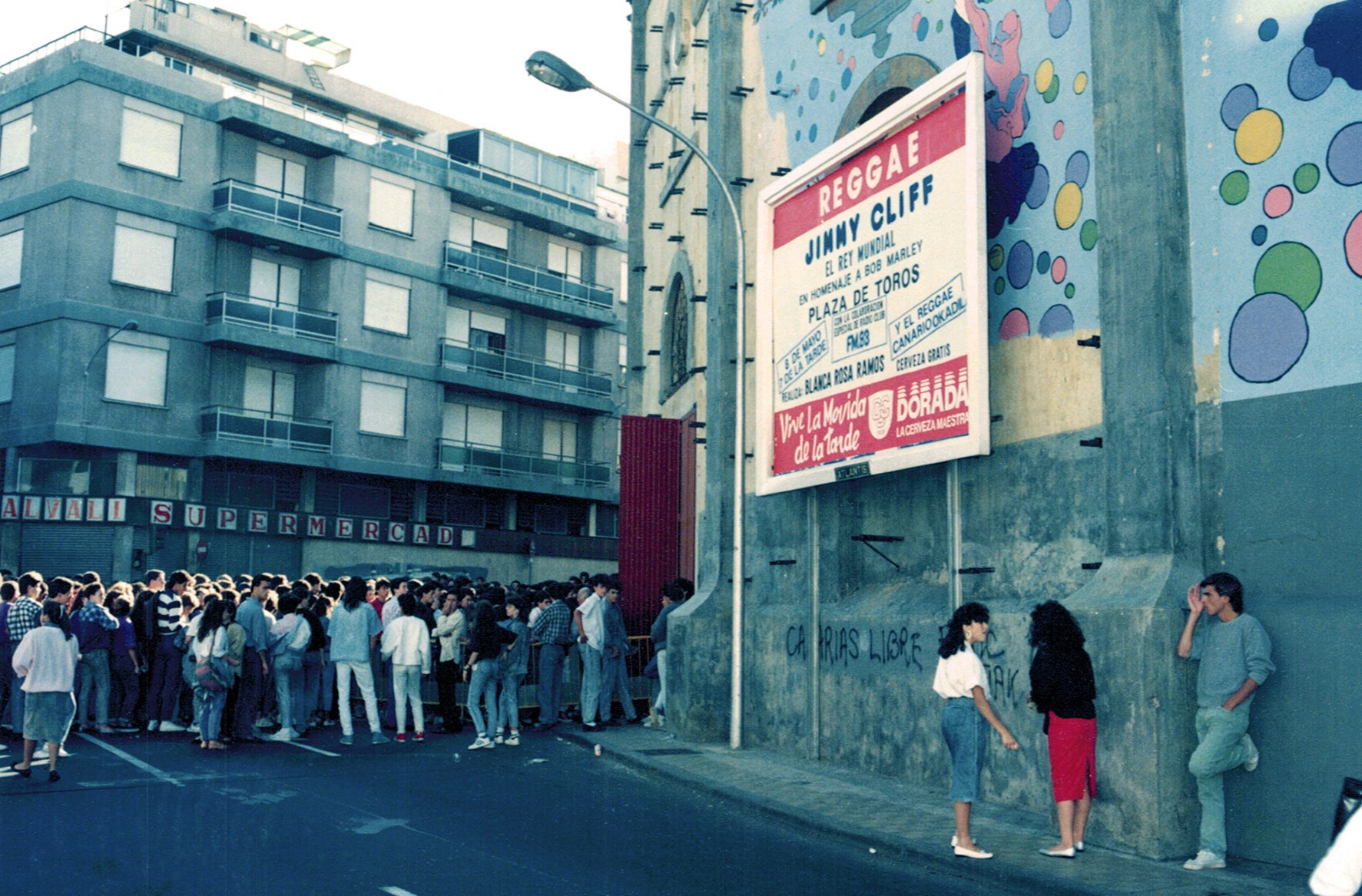Concierto de Jimmy Cliff en la plaza de Toros de Santa Cruz de Tenerife en 1988