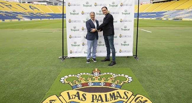 Tropical renueva su acuerdo de patrocinio con la UD Las Palmas